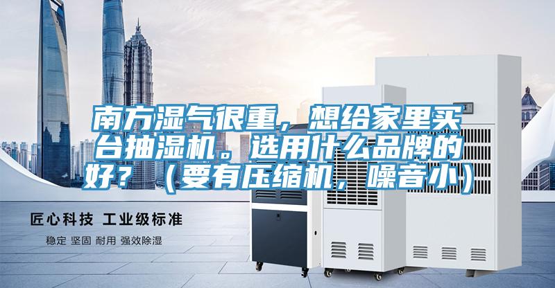 南方濕氣很重，想給家里買臺(tái)抽濕機(jī)。選用什么品牌的好？（要有壓縮機(jī)，噪音?。?></div>
								<div   id=