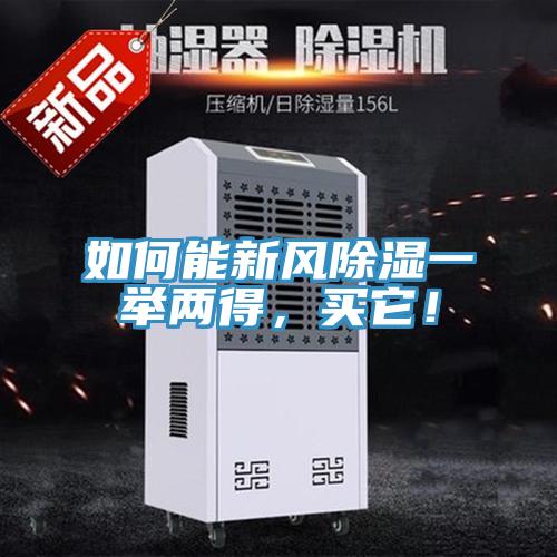 如何能新風(fēng)除濕一舉兩得，買(mǎi)它！