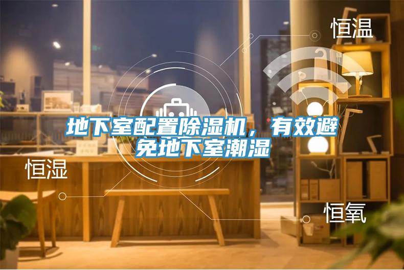 地下室配置除濕機，有效避免地下室潮濕