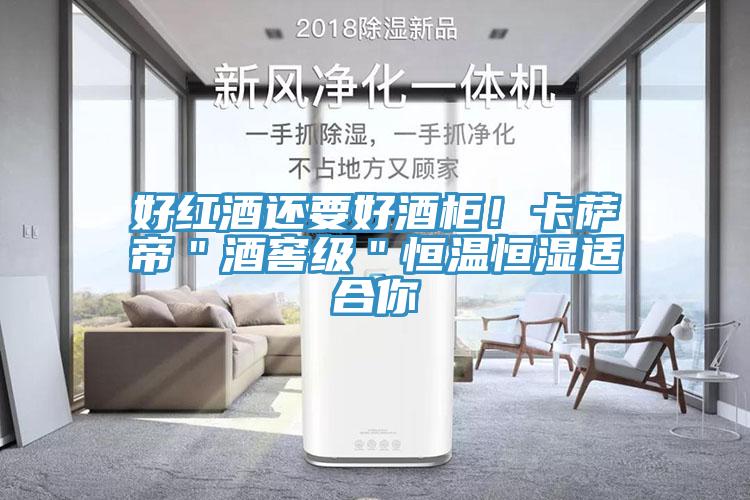 好紅酒還要好酒柜！卡薩帝＂酒窖級＂恒溫恒濕適合你