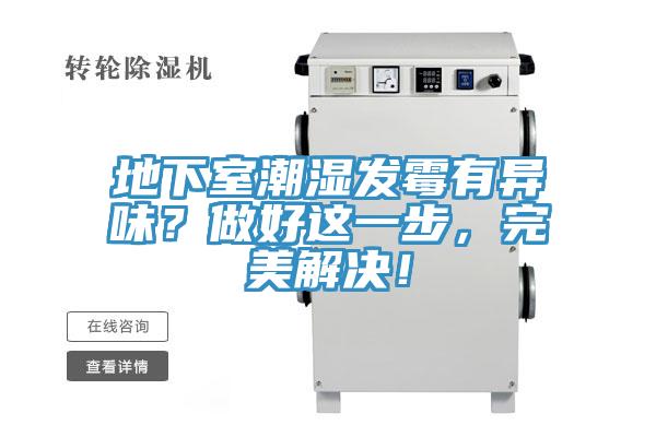 地下室潮濕發(fā)霉有異味？做好這一步，完美解決！