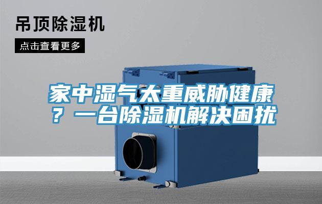 家中濕氣太重威脅健康？一臺(tái)除濕機(jī)解決困擾