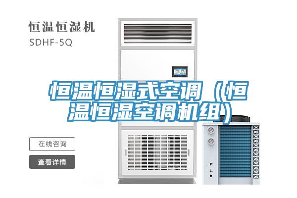 恒溫恒濕式空調(diào)（恒溫恒濕空調(diào)機(jī)組）