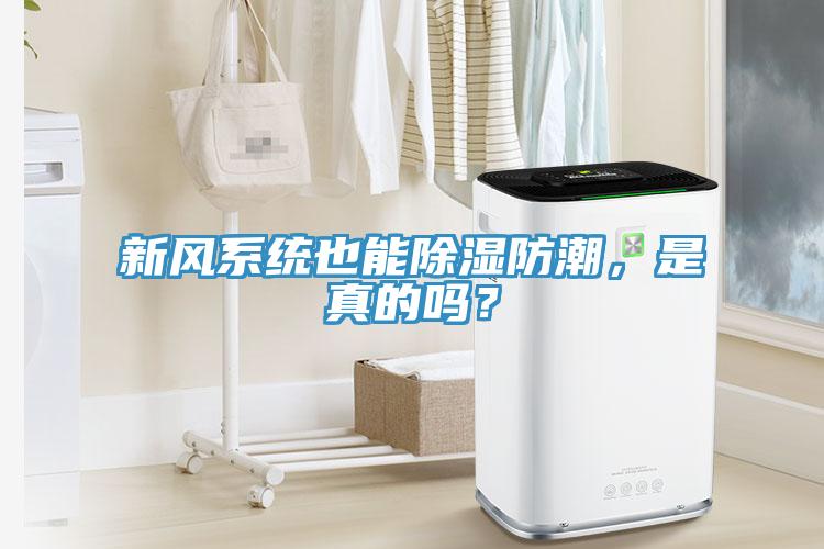 新風系統(tǒng)也能除濕防潮，是真的嗎？