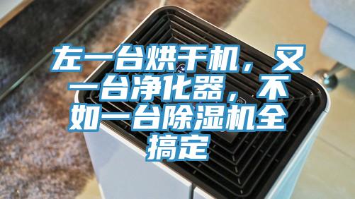 左一臺烘干機，又一臺凈化器，不如一臺除濕機全搞定