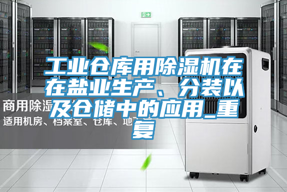 工業(yè)倉(cāng)庫(kù)用除濕機(jī)在在鹽業(yè)生產(chǎn)、分裝以及倉(cāng)儲(chǔ)中的應(yīng)用_重復(fù)