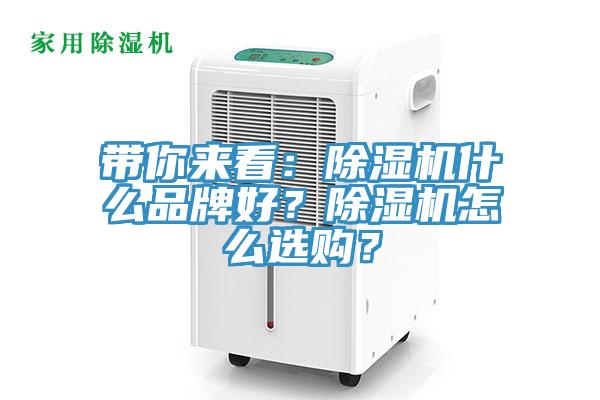 帶你來看：除濕機什么品牌好？除濕機怎么選購？
