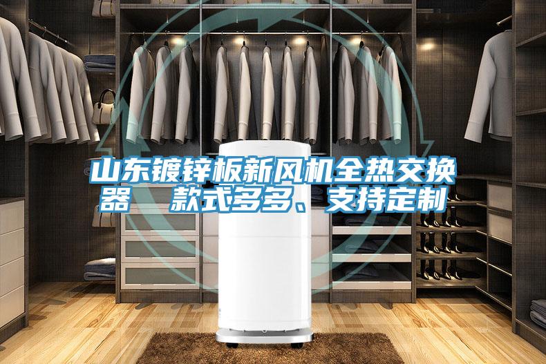 山東鍍鋅板新風機全熱交換器  款式多多、支持定制