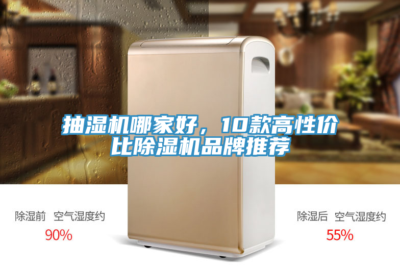 抽濕機哪家好，10款高性價比除濕機品牌推薦