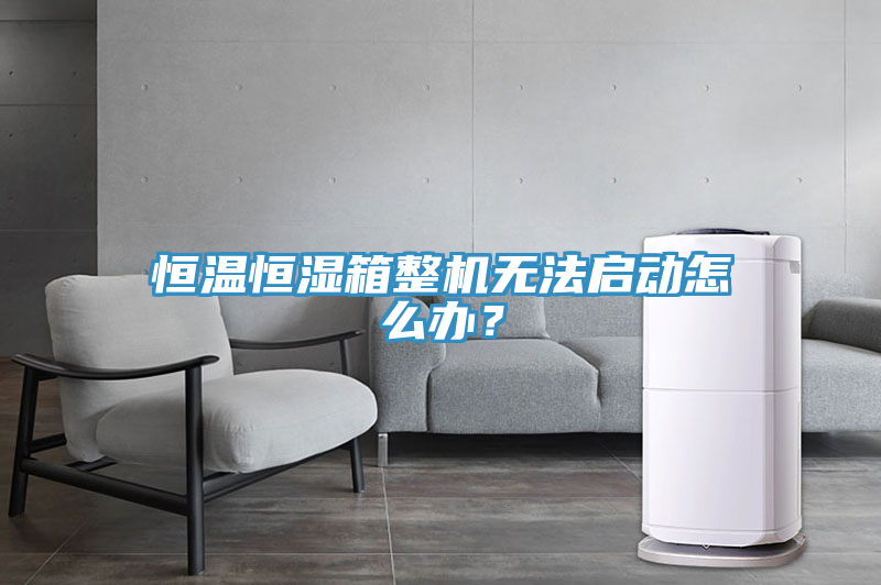 恒溫恒濕箱整機(jī)無法啟動(dòng)怎么辦？