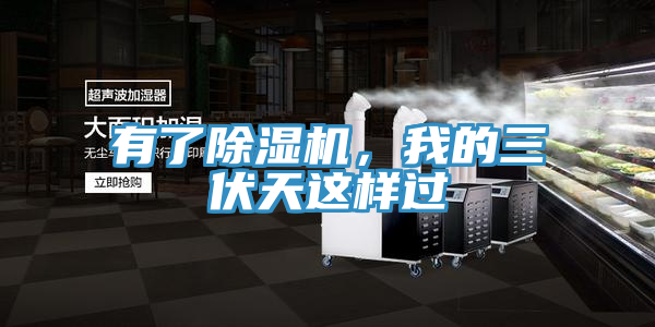 有了除濕機(jī)，我的三伏天這樣過(guò)