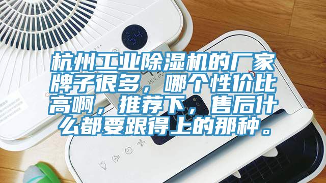 杭州工業(yè)除濕機(jī)的廠家牌子很多，哪個(gè)性價(jià)比高啊，推薦下，售后什么都要跟得上的那種。