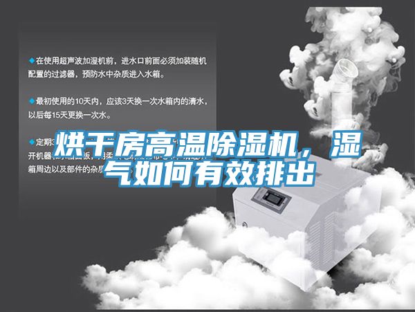 烘干房高溫除濕機(jī)，濕氣如何有效排出