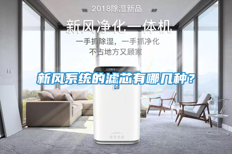 新風(fēng)系統(tǒng)的濾芯有哪幾種？