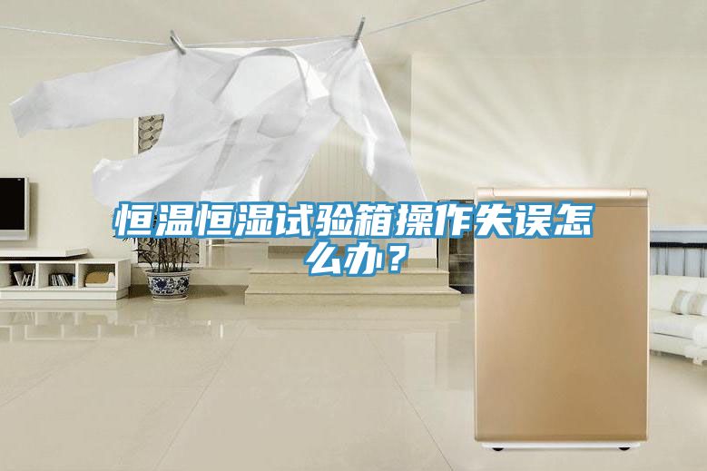 恒溫恒濕試驗(yàn)箱操作失誤怎么辦？