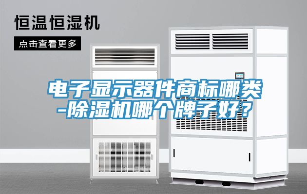 電子顯示器件商標(biāo)哪類-除濕機(jī)哪個(gè)牌子好？