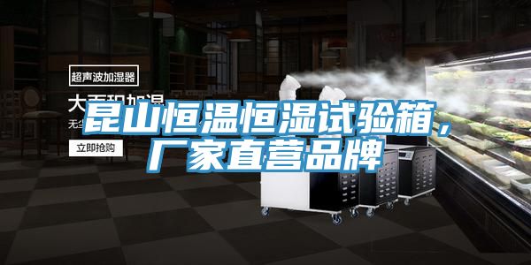 昆山恒溫恒濕試驗箱，廠家直營品牌