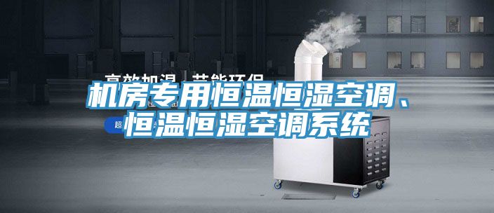機房專用恒溫恒濕空調、恒溫恒濕空調系統(tǒng)