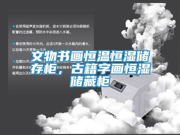 文物書畫恒溫恒濕儲存柜，古籍字畫恒濕儲藏柜