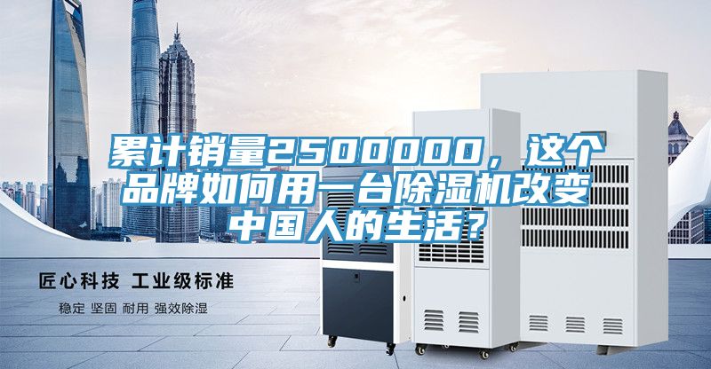 累計(jì)銷量2500000，這個(gè)品牌如何用一臺(tái)除濕機(jī)改變中國(guó)人的生活？