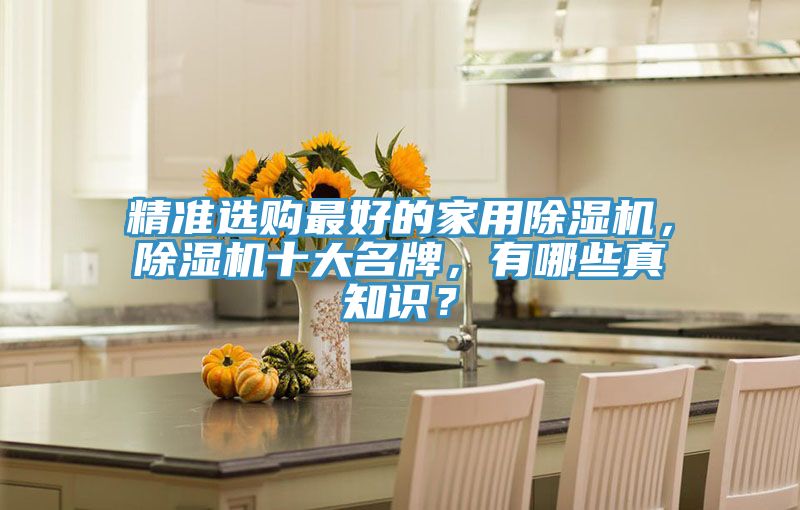 精準(zhǔn)選購最好的家用除濕機(jī)，除濕機(jī)十大名牌，有哪些真知識(shí)？