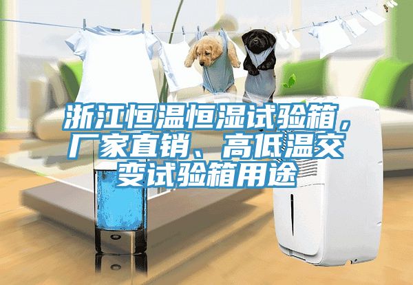 浙江恒溫恒濕試驗(yàn)箱，廠家直銷、高低溫交變?cè)囼?yàn)箱用途